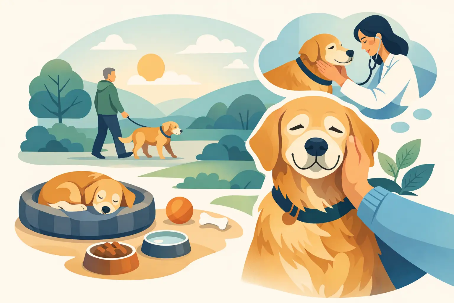 Cuidado de perros senior para una vejez feliz