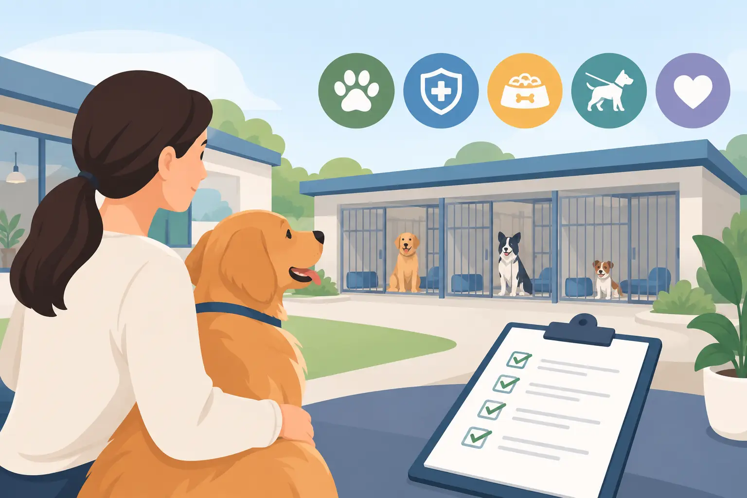 Protocolos de hotel canino antes de reservar